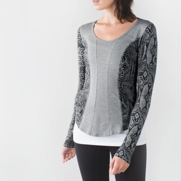 Lululemon Between The Lines Long Sleeve size 4 - Picture 1 of 8